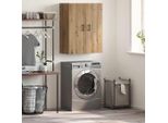Vidaxl Armadio A Muro Rovere Artigianale 69,5 X 34 X 90 Cm Materiale A Base Di Legno
