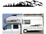 Adesivo Auto Universale In Vinile Corpo Finestra Paraurti Grafica Decalcomanie Per Camper - Camion