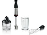 Bosch Serie 6 MSM6M621 Frullatore 0,5 L Frullatore Ad Immersione 1000 W Nero, Acciaio Inox