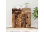 Design Nuova Credenza Con Cassetti In Legno Di Recupero 79 X 38 X 80 Cm - Cassettiere MöBel2025 CHY6244661 1Pacco