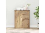 Vidaxl Credenza Artisan In Rovere 60 X 31 X 70 Cm Materiale A Base Di Legno