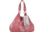 Fritzi Aus PreußEn Borsa A Tracolla Izzy Medium Limited Leaves Canvas Shoulder Bag Roasty Rose Bordeaux