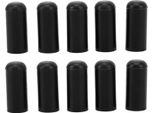 10 Pezzi Tubo Di Aspirazione Universale 4 Mm Silicone Termoresistente Tappo Vivo Per Tubazioni Bov Nero
