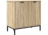 Syfax™ Armadio Per Lavabo Da Bagno Rovere Sonoma 60,5 X 33,5 X 61 Cm