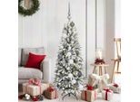 Maison Exclusive - Albero Di Natale Artificiale Con 150 Led E Supporto Bianco 120 Cm