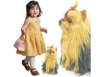 Lolex | Cane Interattivo - York - Colorato - Giocattolo Educativo - Cammina, Abbaia, Scodinzola