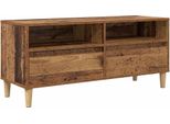 Syfax™ Mobile Tv Legno Vecchio 100 X 34,5 X 44,5 Cm Legno Multistrato