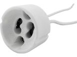 10 X Braytron GU10 Zoccolo In Ceramica Zoccolo Per Lampadine Alogene A Led Portalampada 230V