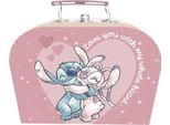 Disney Stitch 19X14X7 Cm Valigia Su Ruote Rosa Rosa Taglia Unica