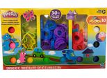 Set Di Strumenti Per Timbrare E Modellare Play-Doh, 30 Strumenti + 10 Barattoli Di Argilla Modellabile Play-Doh, Set Creativo Per Bambini Dai 3 Anni In Su