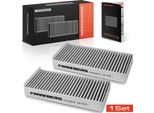 Frankberg 2X Filtro Aria Cabina Carbone Attivo Per Bmw F45 F46 X1 F48 X2 F39 Mini F55 F56
