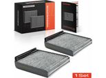 Frankberg 2X Filtro Aria Cabina A Carboni Attivi Per Dacia Duster Logan Nissan Micra 3