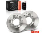 Frankberg 2X Dischi Freno Asse Posteriore Per Ford Transit Autobus Piattaforma/Telai Tourneo 2006-2014