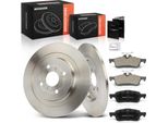 Frankberg 2X Dischi Freno 4X Pastiglie Freno Asse Posteriore Per Daihatsu Charade Viii Toyota Yaris