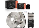 Frankberg 2X Dischi Freno 4X Pastiglie Freno Asse Anteriore Per Mercedes-Benz W203 CL203 S203 CL203 C209 A209