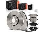 Frankberg 2X Dischi Freno 4X Pastiglie Freno Asse Anteriore Per Audi A1 Seat Ibiza Iv Sportcoupe St Toledo Skoda Fabia Ii