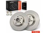 Frankberg 2X Dischi Freno Asse Posteriore Per Renault Espace Iv Vel Satis 1.9L 2.0L Anno Dal 2002