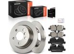 Frankberg 2X Dischi Freno 4X Pastiglie Freno Asse Posteriore Per Mini Mini F55 F56 Mini Cabriolet F57 1.5L 2.0L 1.2L