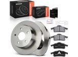 Frankberg 2X Dischi Freno 4X Pastiglie Freno Asse Posteriore Per Jeep Grand Cherokee Ii Wg Wj 2.7L 3.1L 4.0L 4.7L 1999-2005