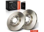 Frankberg 2X Dischi Freno Asse Anteriore Per Mazda 3 Notchback 5 2.0L 2.2L 1.8L 1.6L Anno 2003 In Poi
