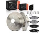 Frankberg 2X Dischi Freno 4X Pastiglie Freno Asse Posteriore Per Subaru Forester Sj Impreza Gp Gj Xv Gp