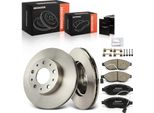 Frankberg 2X Dischi Freno 4X Pastiglie Freno Asse Anteriore Per CitroëN Jumper Fiat Ducato Peugeot Boxer