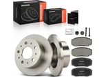 Frankberg 2X Dischi Freno 4X Pastiglie Freno Asse Posteriore Per CitroëN Jumper Fiat Ducato Peugeot Boxer