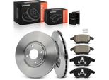 Frankberg 2X Dischi Freno 4X Pastiglie Freno Asse Anteriore Per Peugeot 208 I 3008 Mpv 308 I 308 Sw I