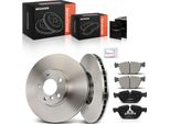 Frankberg 2X Dischi Freno 4X Pastiglie Freno Asse Anteriore Per Bmw X5 E70 F15 F85 X6 E71 E72 F16 F86 3.0L 2.0L 2008-2019