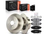 Frankberg 2X Dischi Freno 4X Pastiglie Freno Asse Posteriore Per Subaru Legacy Iv Legacy Iv Station Wagon Outback