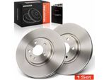Frankberg 2X Dischi Freno Asse Anteriore Per Audi A4 Allroad Avant A5 Cabriolet Sportback A6 A7 Q5 2008-2018
