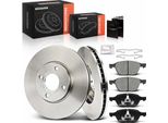 Frankberg 2X Dischi Freno 4X Pastiglie Freno Asse Anteriore Per Ford Ecosport 1.0L 1.5L 2013-2017