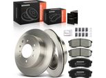 Frankberg 2X Dischi Freno 4X Pastiglie Freno Asse Posteriore Per Mitsubishi Pajero Iv V8W V9W Pajero Iv Van V8 V8V V9