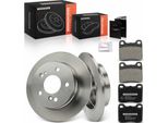 Frankberg 2X Dischi Freno 4X Pastiglie Freno Asse Posteriore Per Mercedes-Benz C124 W124 W201 W202