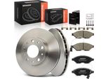 Frankberg 2X Dischi Freno 4X Pastiglie Freno Asse Anteriore Per CitroëN Jumper Fiat Ducato 250 Peugeot Boxer