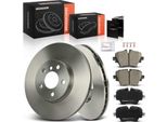 Frankberg 2X Dischi Freno 4X Pastiglie Freno Asse Anteriore Per Bmw Serie 1 2 Active Tourer Gran X1 X2 Mini Mini Clubman