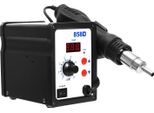 Stazione Di Saldatura E Rilavorazione Ad Aria Calda 858D - 700 W - Display Digitale - Temperatura Regolabile - Portatile - Nero
