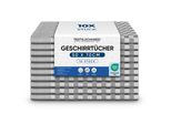 Textilschmied Premium Set Di 10 Strofinacci Da Cucina In 100% Cotone 50X70 Cm 210 Gsm Strofinacci Da Cucina 80 G Grigio