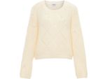 Sidona Pullover Da Donna - Wollweiss, Xl/Xxl