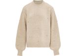 Caissa Damen Strickpullover - Beige, M