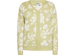 Sidona Maglia Da Donna - Verde Chiaro In Lana Bianca, S