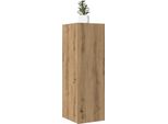 Syfax™ Mobile Tv Rovere Artigianale 30,5X30X90 Cm In Legno Multistrato