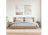 Maison Exclusive - Comodini 2 Pz. Rovere Artisan 30X30X40 Cm Materiale Ligneo