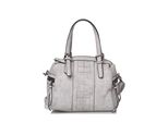 Henkeltasche Harpa "Meg", Herren, Gr. B/H/T: 30Cm X 25Cm X 30Cm, Grau, Kunstfaser, Unifarben, Taschen, Mit Lasercut