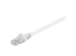 Goobay 68632 Cavo Patch Cat 6, U/Utp, Bianco, 0,5 M - Miscela Di Rame Cca