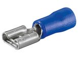 Goobay FlachsteckhüLse Blau 6,4 Mm X 0,8 Mm 1,5 Mm 2,5 Mm (100 StüCk)
