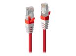 Lindy 45387 Sstp Cat6A Kabel, Rot, 3.00M Lsoh, Inkl. Testprotokoll