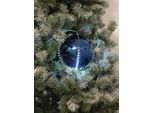 Europalms Led Palla Di Neve 8Cm, Dunkelblau 5X (83501239)