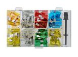 Goobay 20342 Assortimento Di Fusibili Per Auto, 101 Pezzi - Fusibili Piatti, 19,1 X 5,1 X 18,5 Mm