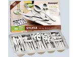 Esmeyer® 156-065 Set Economico Sylvia, Acciaio Inossidabile 18/0, Lucidato A Specchio, 181 Posate Per 36 Persone